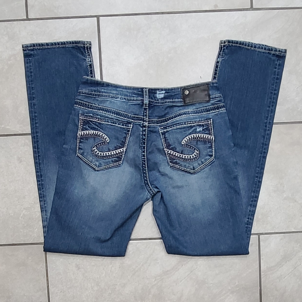 Silver Jeans Suki mid straight size 29